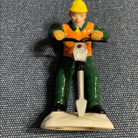 Dept 56 Snow Village Men at Work 5 pieces - Picture 4 of 8